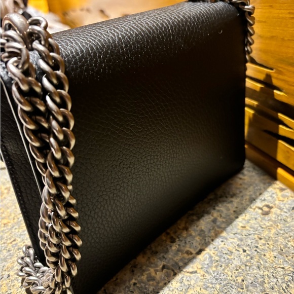 Black mini Gucci Dionysus leather bag - Picture 4 of 7